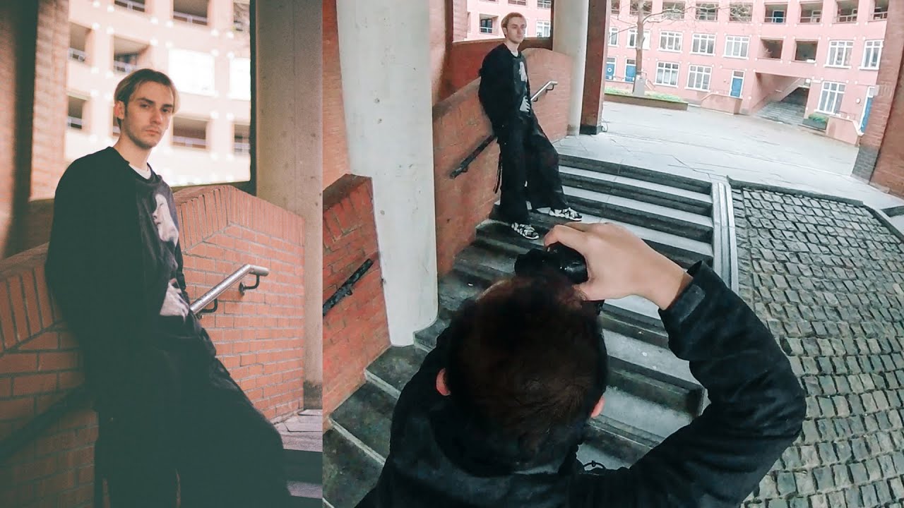 Spontaneous Analogue Natural Light  Photoshoot on a Gloomy Day [Kodak Gold 200]