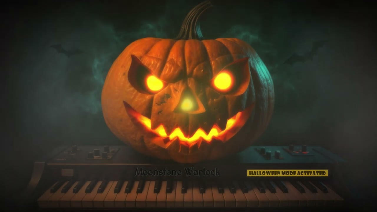 1 Hour Halloween Horror Synth Music Mix  - Dark Synthwave, Creepy Instrumental, New 80s Horror Music