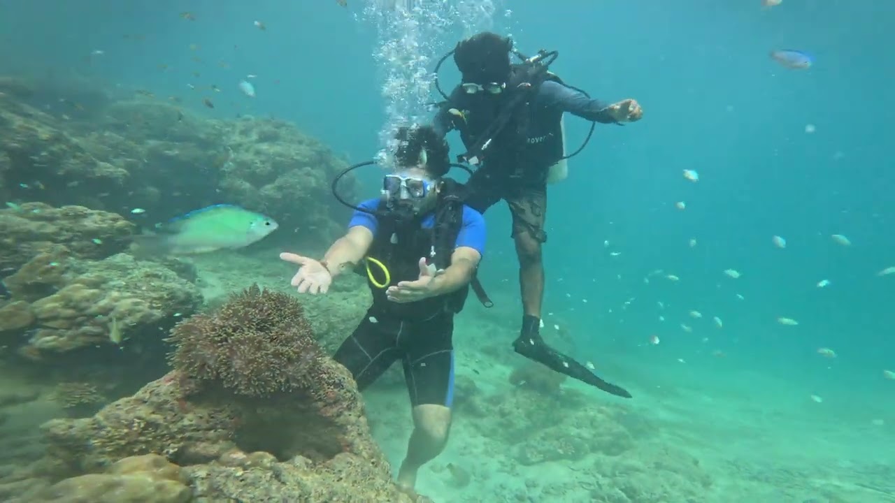 My first Scuba dive | Havelock Island | Nemo reef | Travel | Andeman and Nicobar Islands