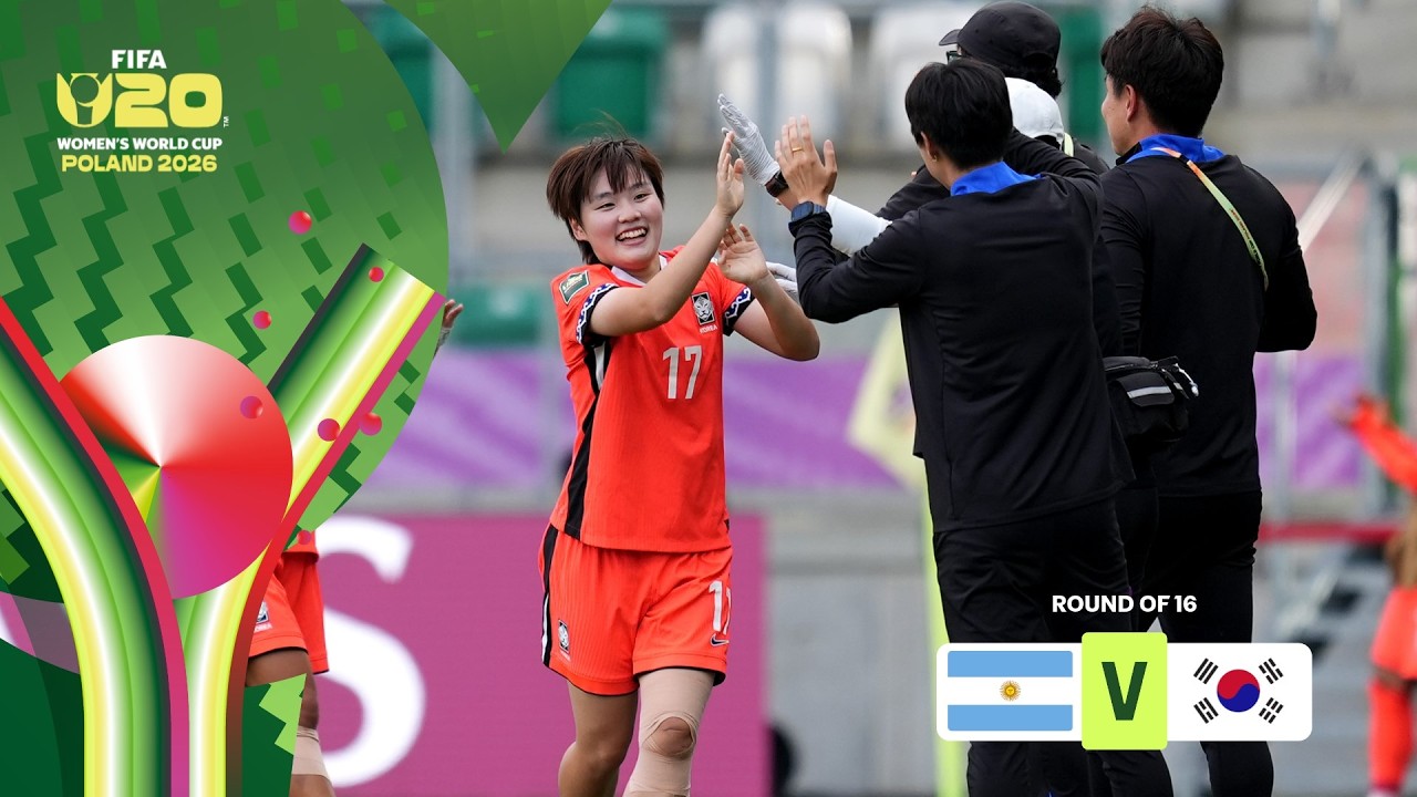 Argentina vs Korea Republic Highlights | FIFA U-20 Women's World Cup 2026&trade;