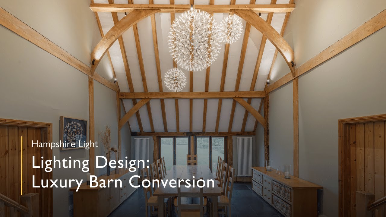 Lighting Design for Luxury Barn Conversion