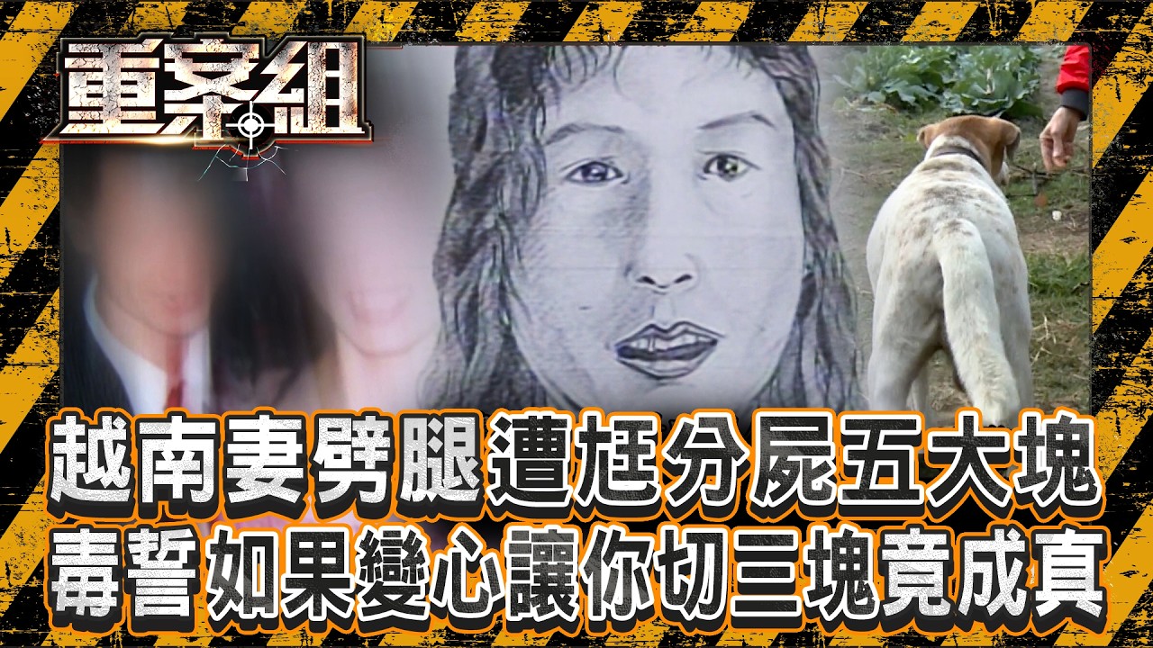 越南妻劈腿「遭尪分屍五大塊」小狗叼頭顱揭命案！她熱戀期喊「如果變心讓你切三塊」毒誓竟成真？／中南部大毒梟遭黑吃黑！毒鴛鴦藥癮發作槍殺他？《重案組》20260124｜楊茹涵 @ebcOhMyGod