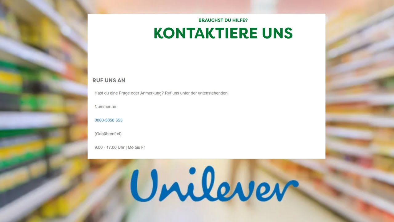 Hefeextrakt ist kein Geschmacksverst&auml;rker - Anruf bei Unilever (Knorr)