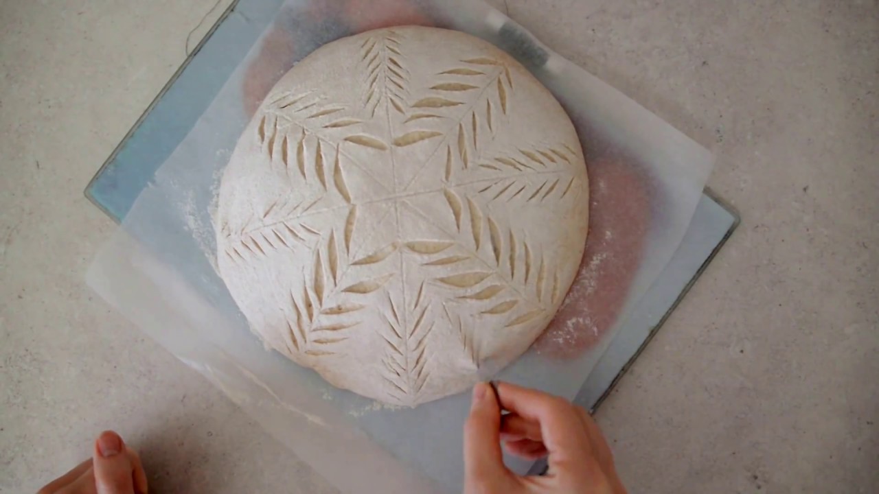 Scoring Sourdough Bread