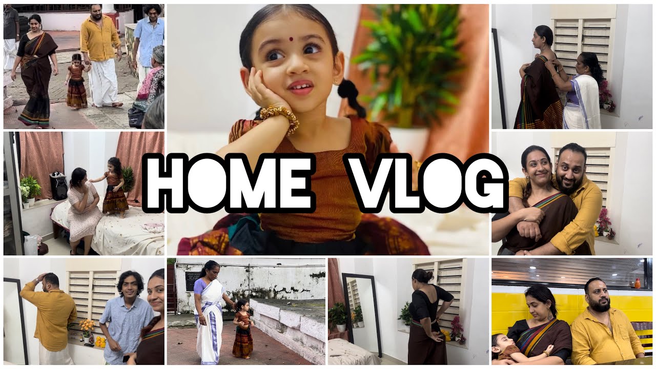 Home Vlog | Sowbhagya Venkitesh | Sudhapoo | Arjun Somasekhar