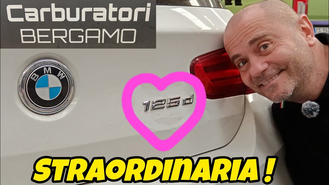 BMW 125d: SEMPLICEMENTE STRAORDINARIA! Con Marino Carburatori Bergamo