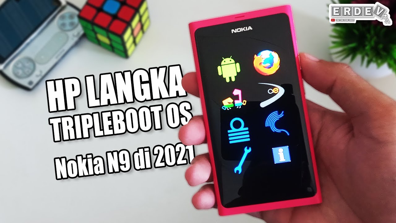 HP LANGKA YANG BISA PASANG BANYAK OS SEKALIGUS! - Review Nokia N9 Meego, Android, SailfishOS 2021