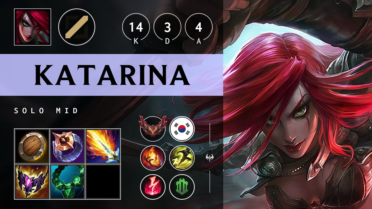 Katarina Mid vs Vex - KR Grandmaster Patch 25.11
