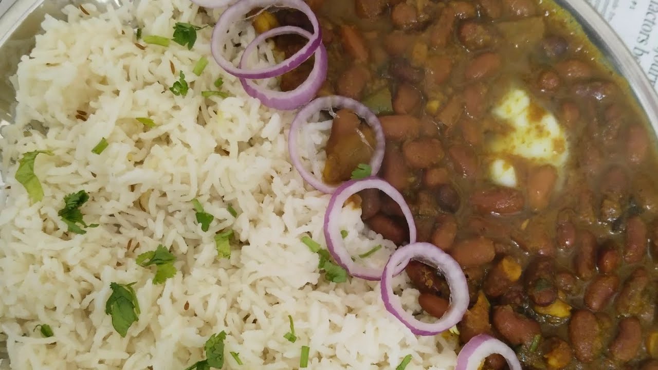 Jammu Style Rajma Chawal😋