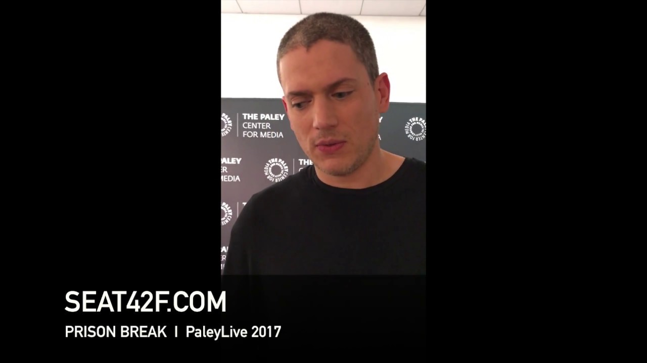 Wentworth Miller PRISON BREAK PaleyLive 2017 Interview