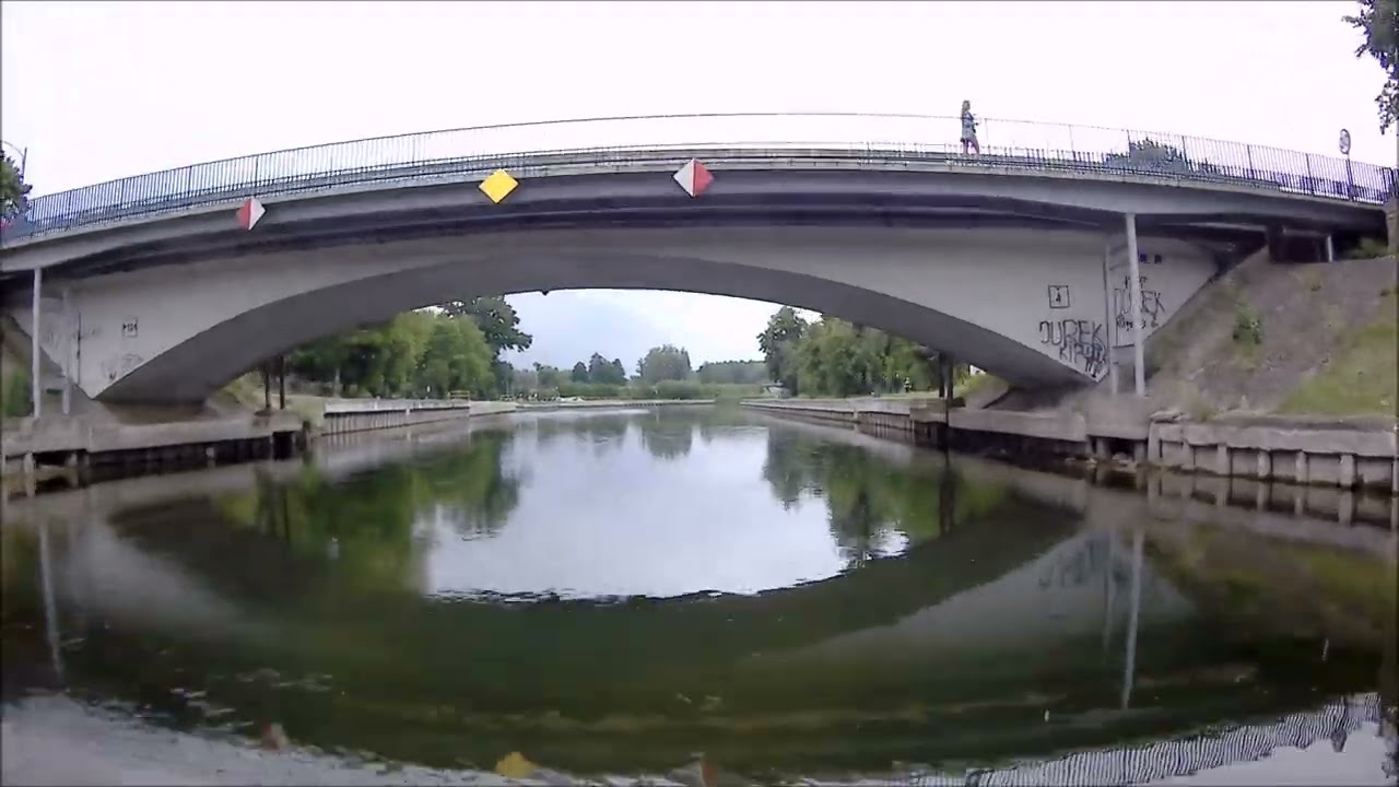 Wrota Mazur. Pisz, rz. Pisa, Kanał Jegliński, Śluza Karwik.