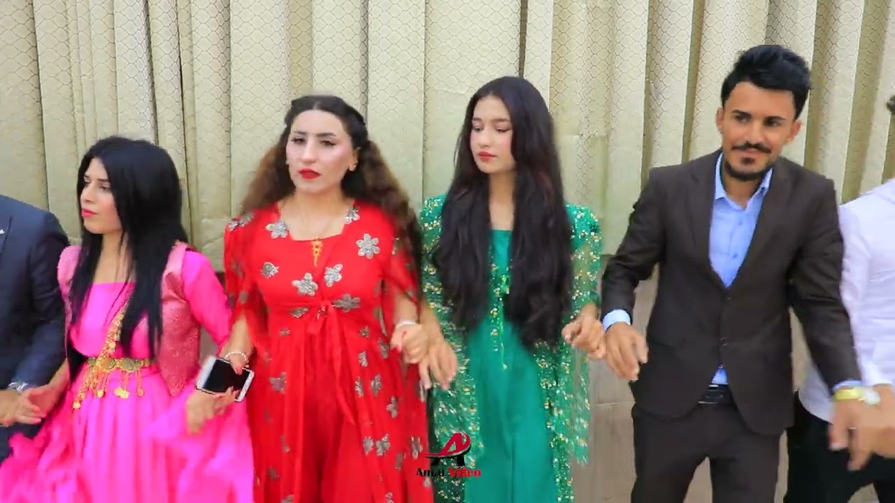 #امل فيديو حفلة زفاف زهير و افين الفنان نيشان بعدري الجزاء 5