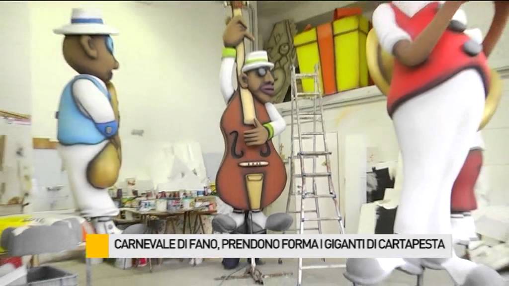 Carnevale di Fano, al lavoro i maestri carristi