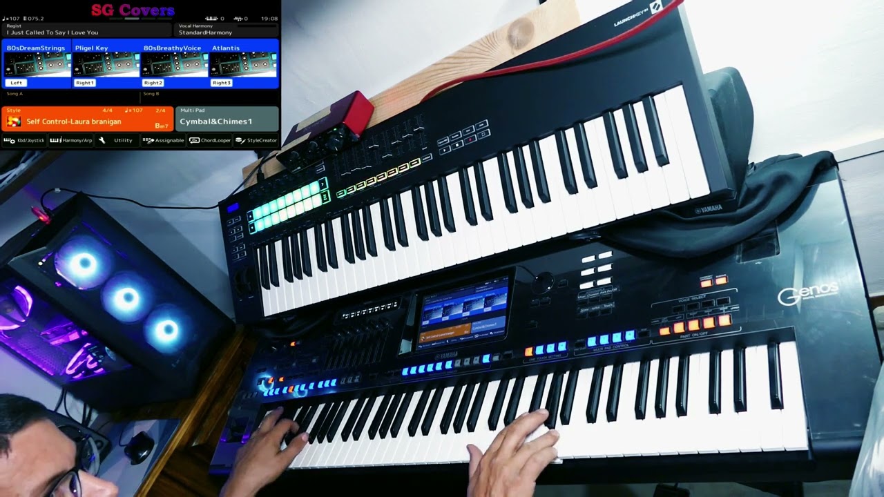 Self Control-Laura Branigan-Yamaha Genos 2.0 2023-Cover