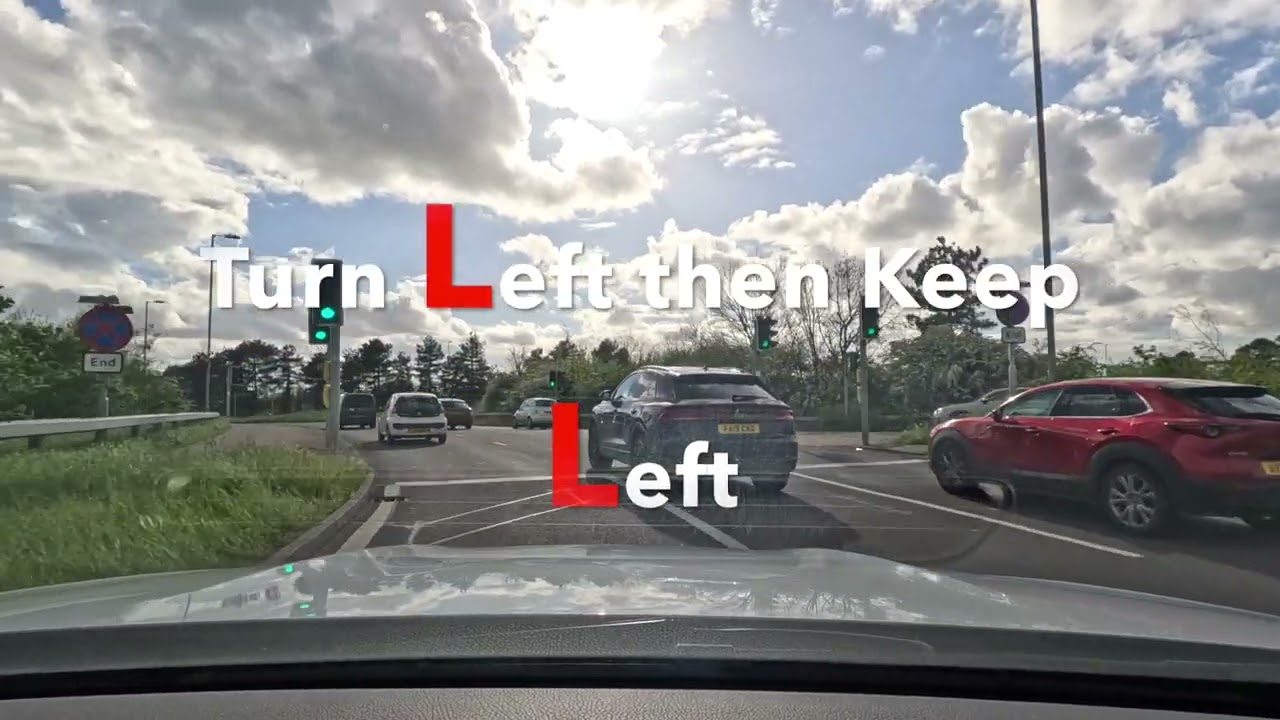 Histon Roundabout: Driving from A14 to Howgate Rd