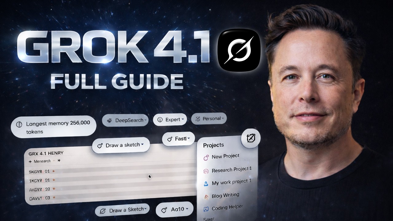 Grok 4.1 Deep Dive: Building Real AI Agents with Grok 4.1 Fast (Full Guide)