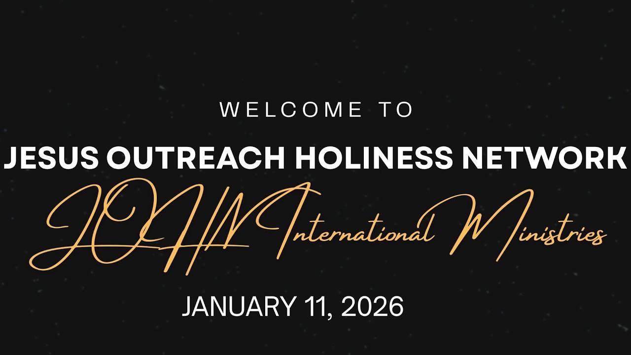 Sunday Worship Service January 11, 2026