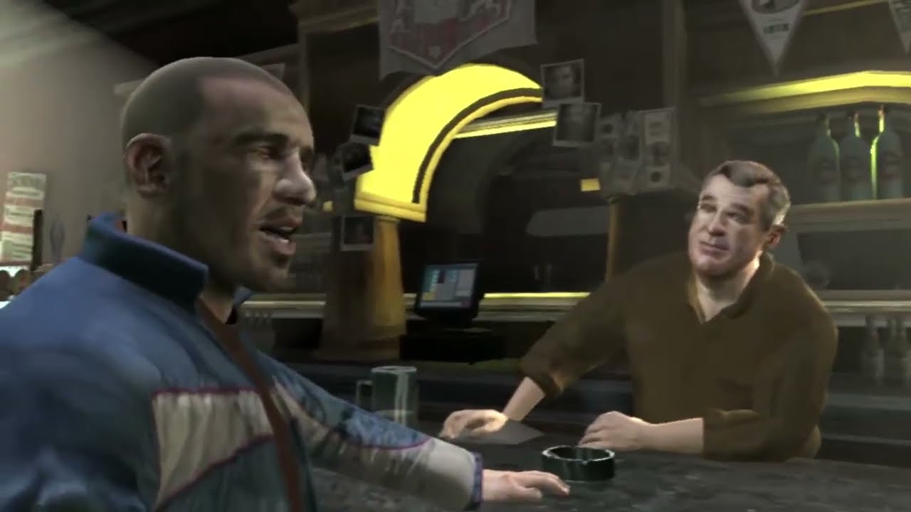 GTA IV 2007 Beta Extended Bull in a China Shop Scene