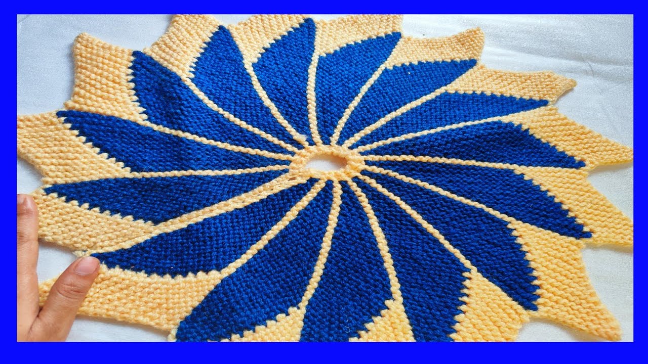 40 फंदे से बनाए बहुत ही बड़े साइज का doormat Door Mat In Hindi, Home made doormat, paydan,