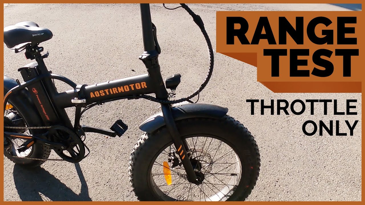 Aostirmotor A20 Range Test | $799 ebike