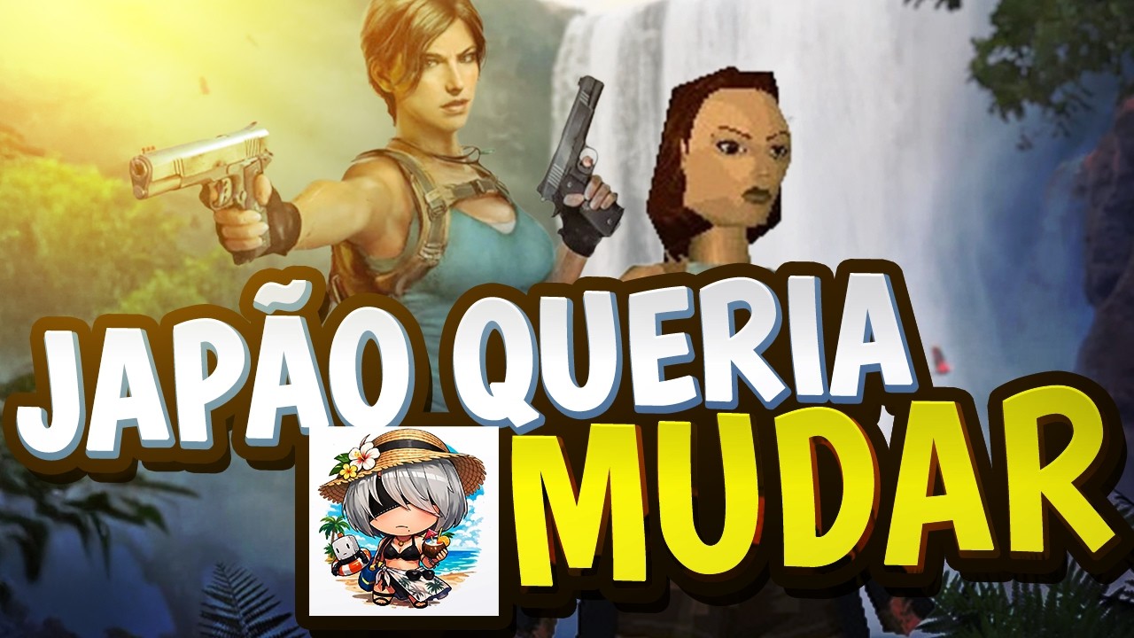 O Dia Que o Japão Quase Transformou Lara Croft em Anime