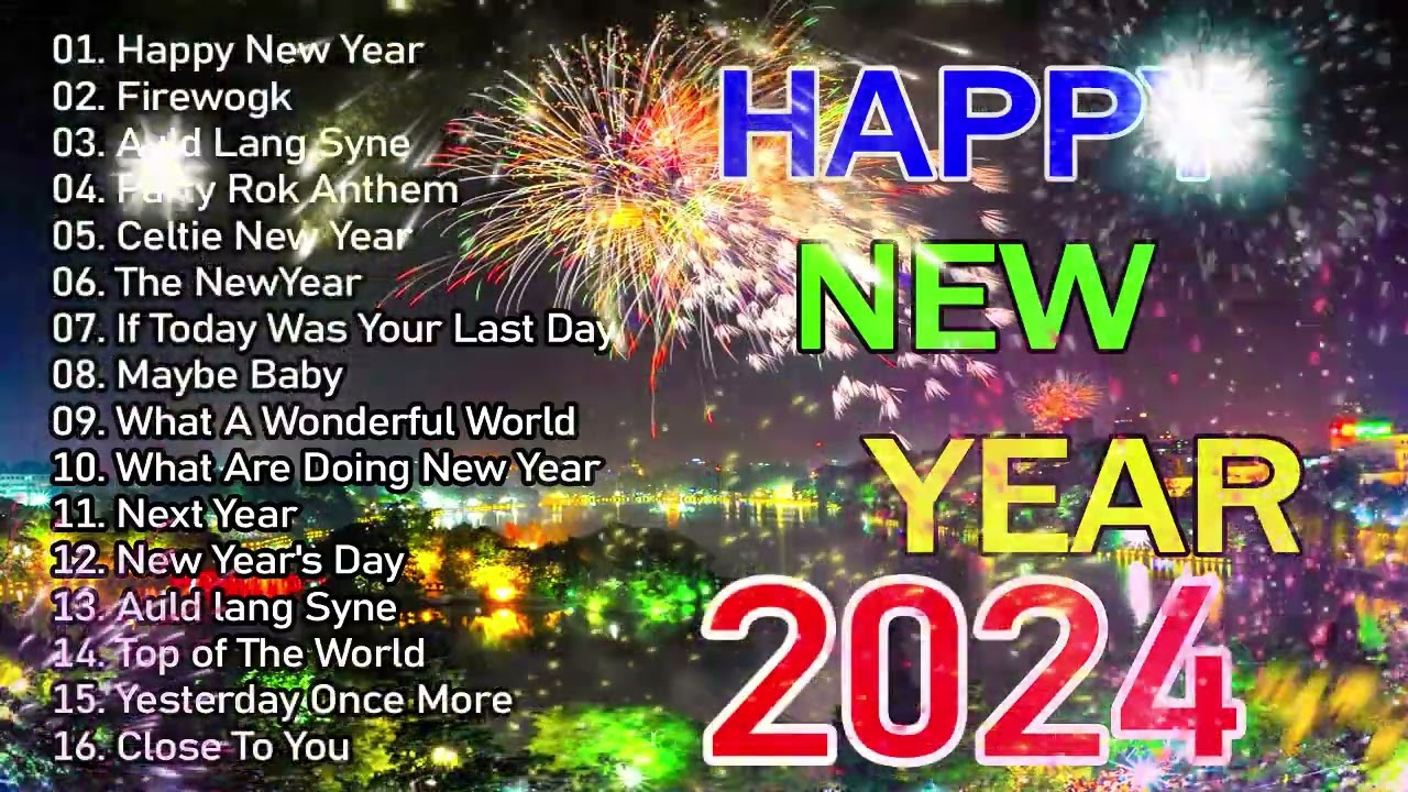 Happy New Year Music 2024 ⚡️⚡️Top New Year Songs Of All Time