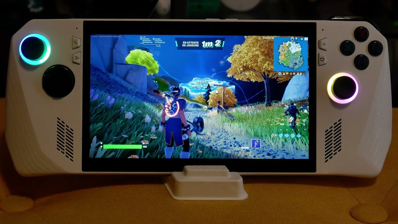 🎮 Gameplay : FORTNITE sur ROG ALLY (1er lancement sans aucun paramétrage / DX11)