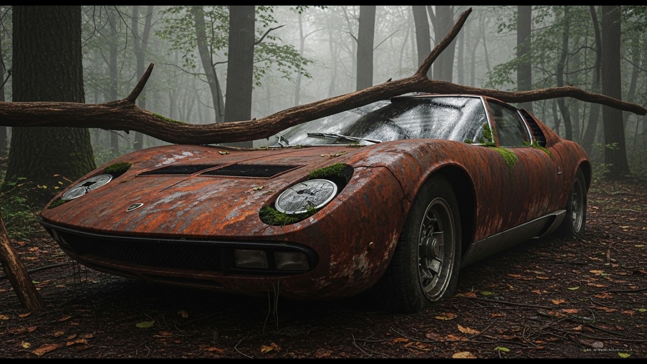 I Rescued an Abandoned 1967 Lamborghini Miura P400… Full ASMR V12 Restoration to Perfection