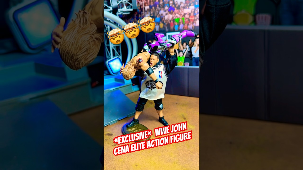 CUSTOM WWE JOHN CENA ELITE COLLECTORS EDITION ACTION FIGURE! #wwe #johncena  #wwefigures #custom