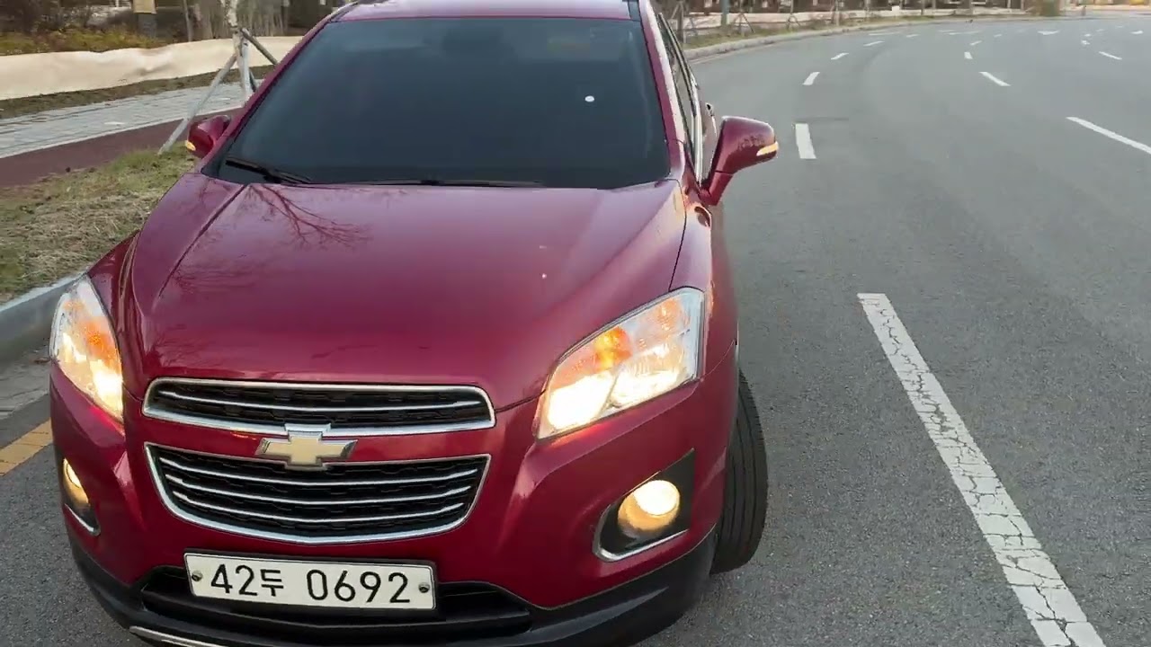 #Chevrolet #TRAX #2015 #Petrol #Red #No_ACCIDENT #Gasoline #K14NET #1362cc