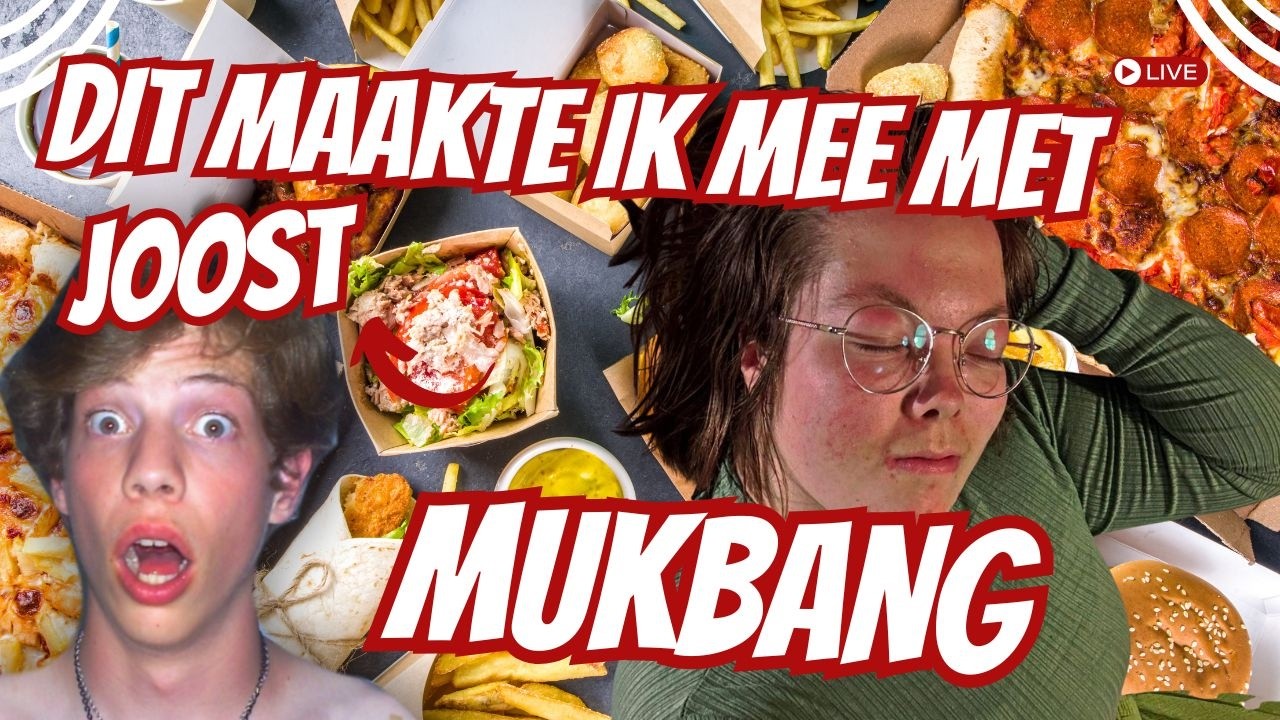 DE MEEST CHAOTISCHE SCHOOLVERHALEN MET JOOST - Mukbang