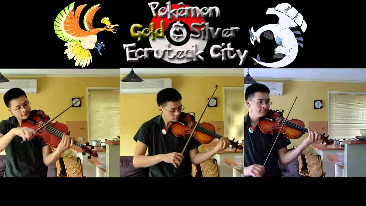 Pokémon Gold/Silver - 'Ecruteak/Cianwood City' String Cover