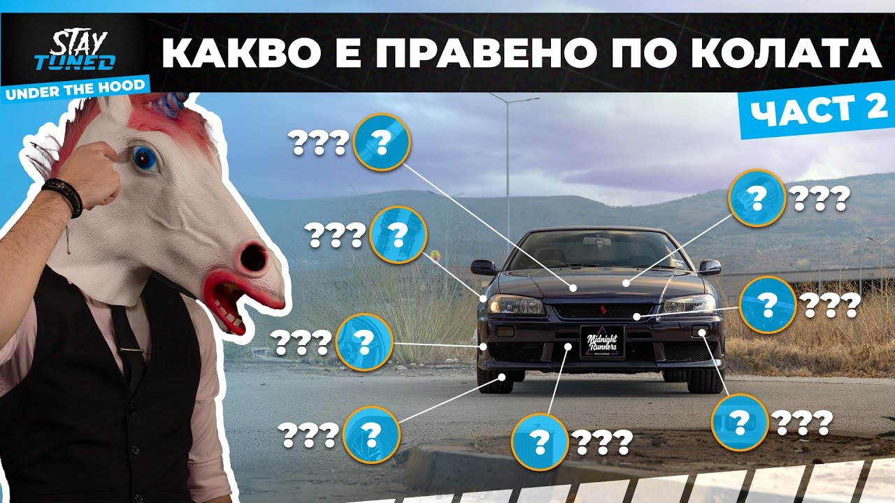 🔥 Всички модификации на Nissan R34 Skyline – какво точно е сменено? | Under The Hood (ЧАСТ 2)