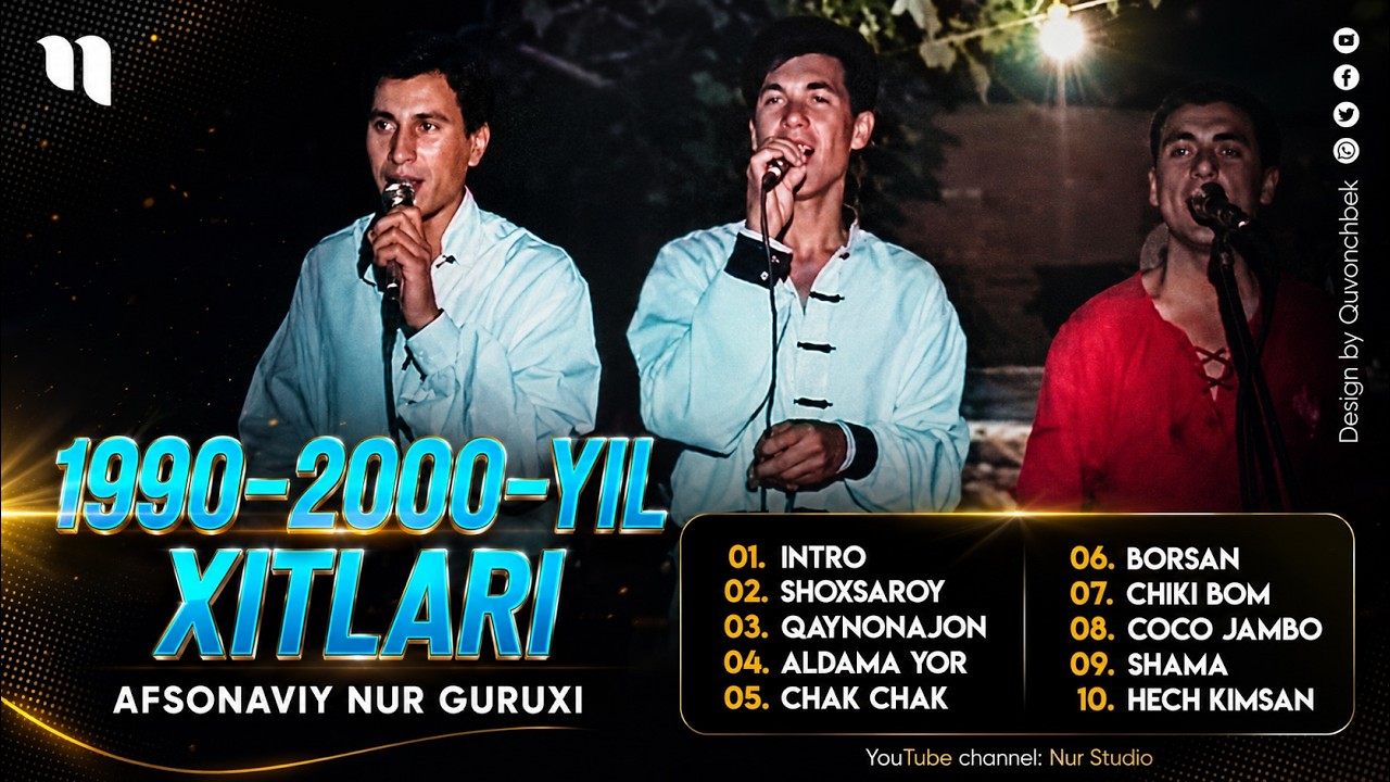 Nur guruhi 90-2000X (Yil xitlari)  #uzbekistan #nematxidirov #shuhratuzoqov #shavkatjonraimov