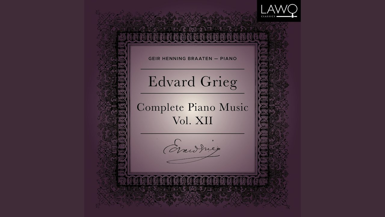 Arrangements of 42 Norwegian Folk Songs and Dances (Arr. for piano by Edvard Grieg): Guten aa...