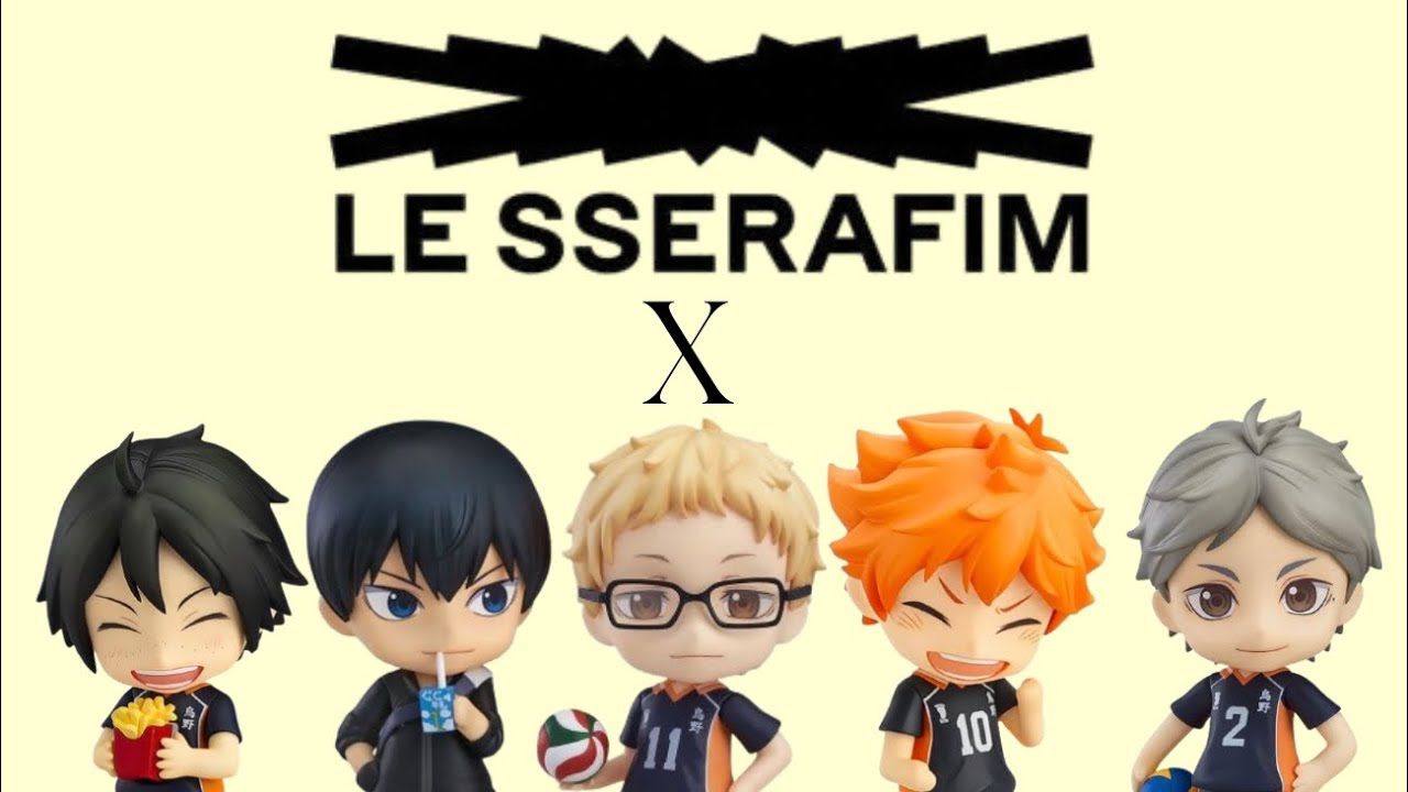 Haikyuu x Le sserafim||Antifragile||Haikyuu text||Aaliyah!!