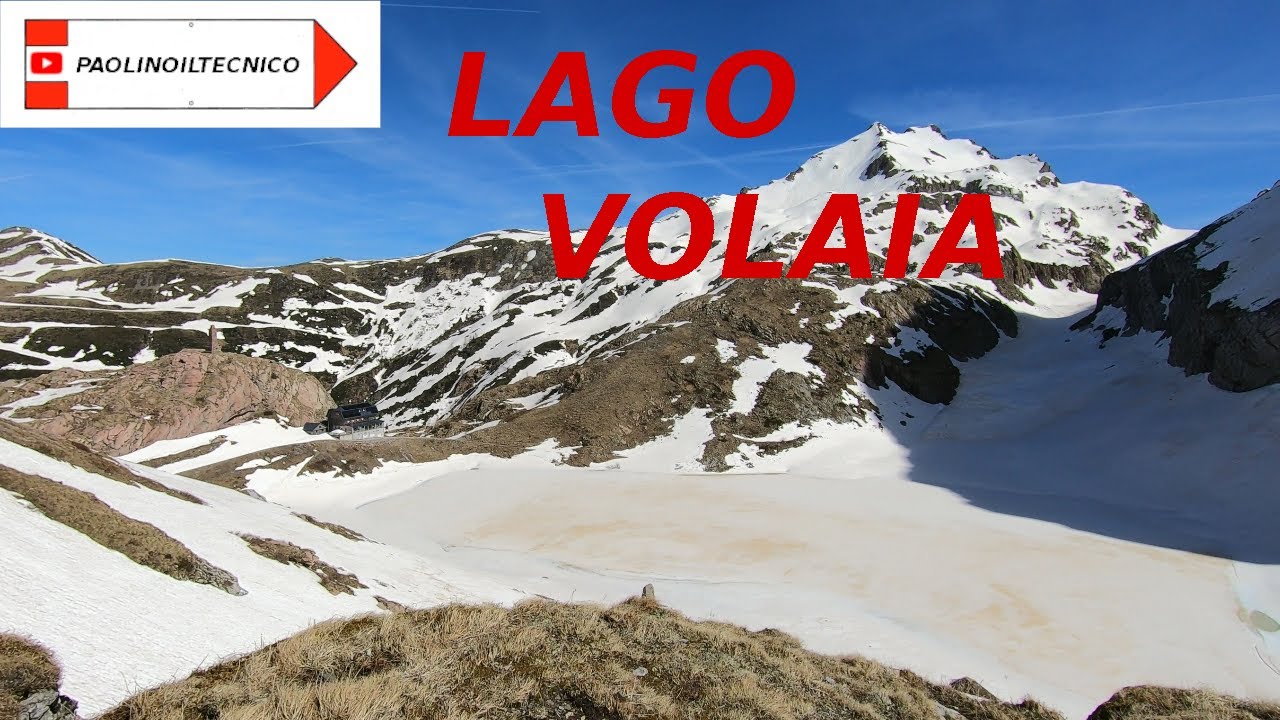 LAGO  VOLAIA dal rifugio Tolazzi aprile 2024
