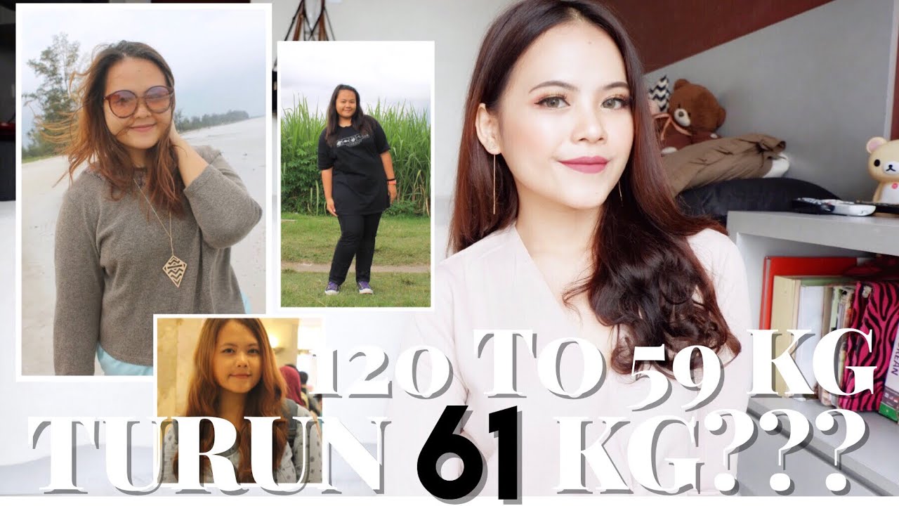 TURUN 61 KG?!?! 120KG TO 59KG DIET STORY - RELITA LESTARIA (BAHASA)