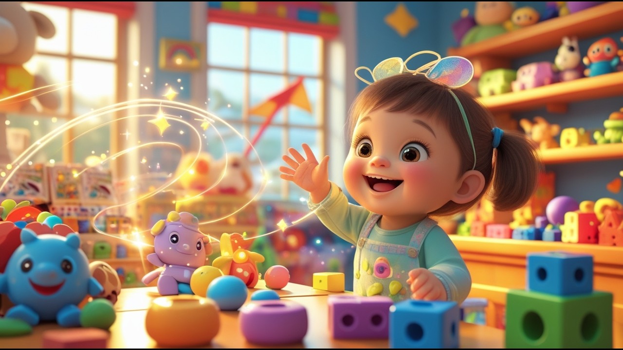 Baby’s Toy Shop Fun Time 🧸🎈 | Learn Colors & Toys for Kids | Fun Preschool Learning