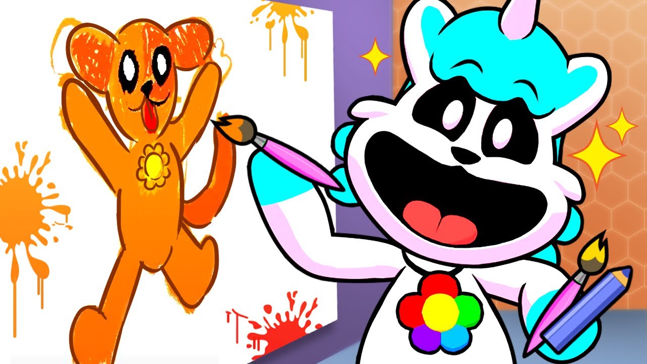 Craftycorn FAZ UMA ARTE do Catnap e Dogday no Smiling Critters Vr