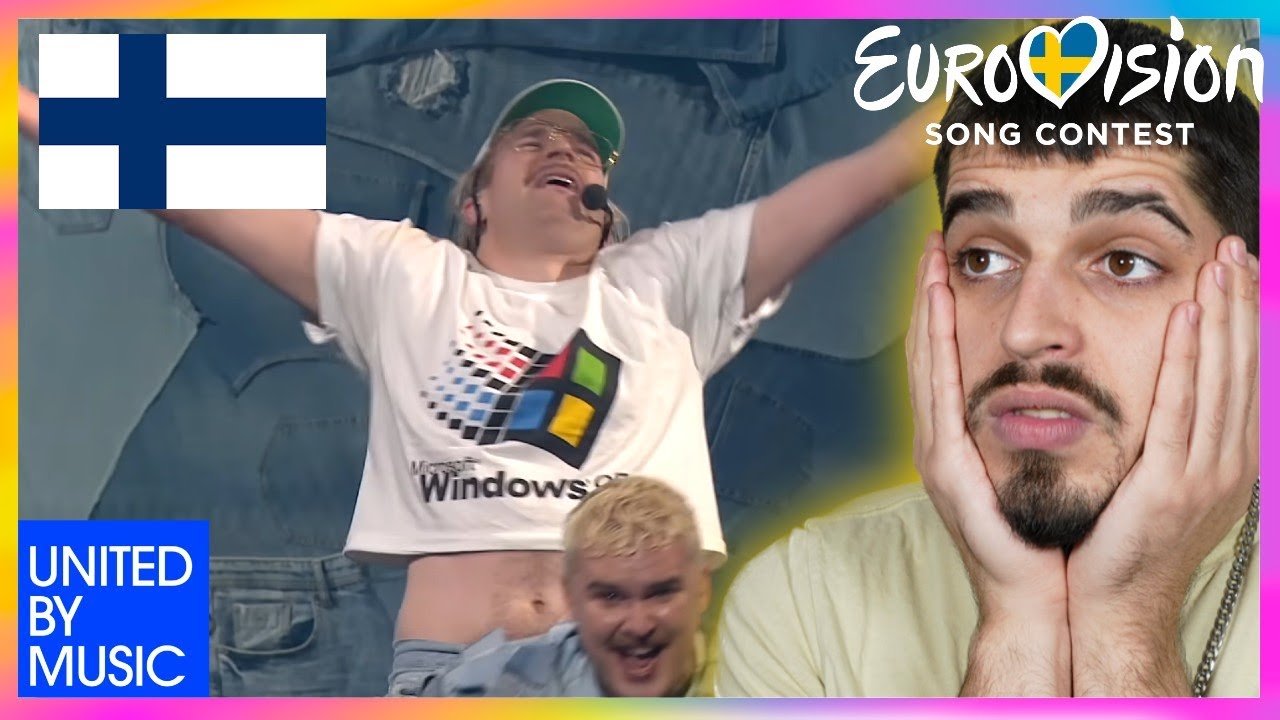 Windows95man - No Rules! | Finland 🇫🇮 | Final Performance | Eurovision 2024 | SPANISH GUY REACTS