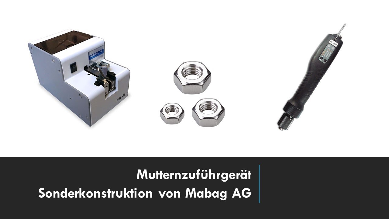 Mutternzuführgerät MABAG AG