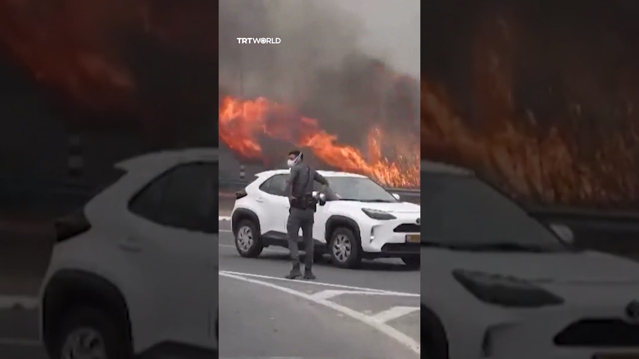 Wildfires force evacuations, shut highway between Jerusalem and Tel Aviv