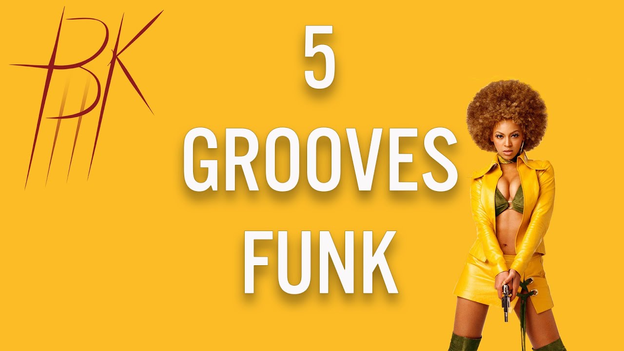 5 GROOVES FUNK pour travailler les notes mortes et le placement rythmique