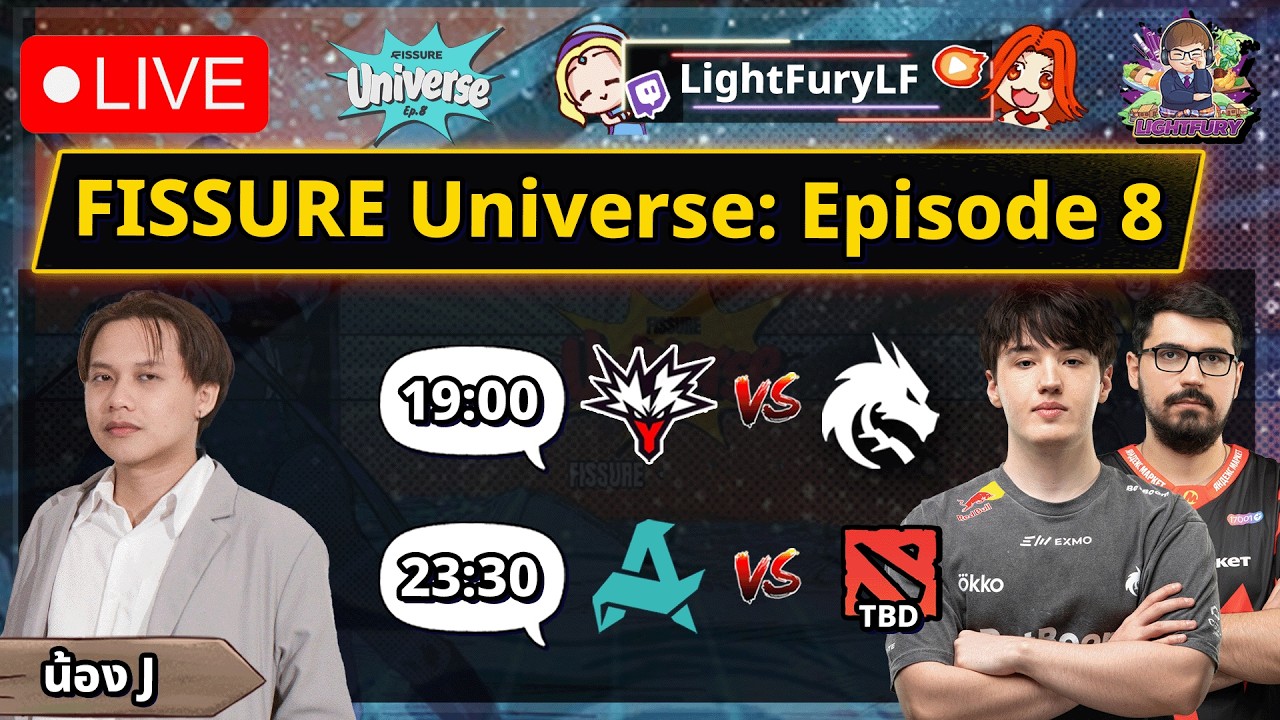 🔴[Dota2] Team Spirit ⚔️ Team Yandex / TBD ⚔️ Aurora Gaming🏆FISSURE Universe: Episode 8