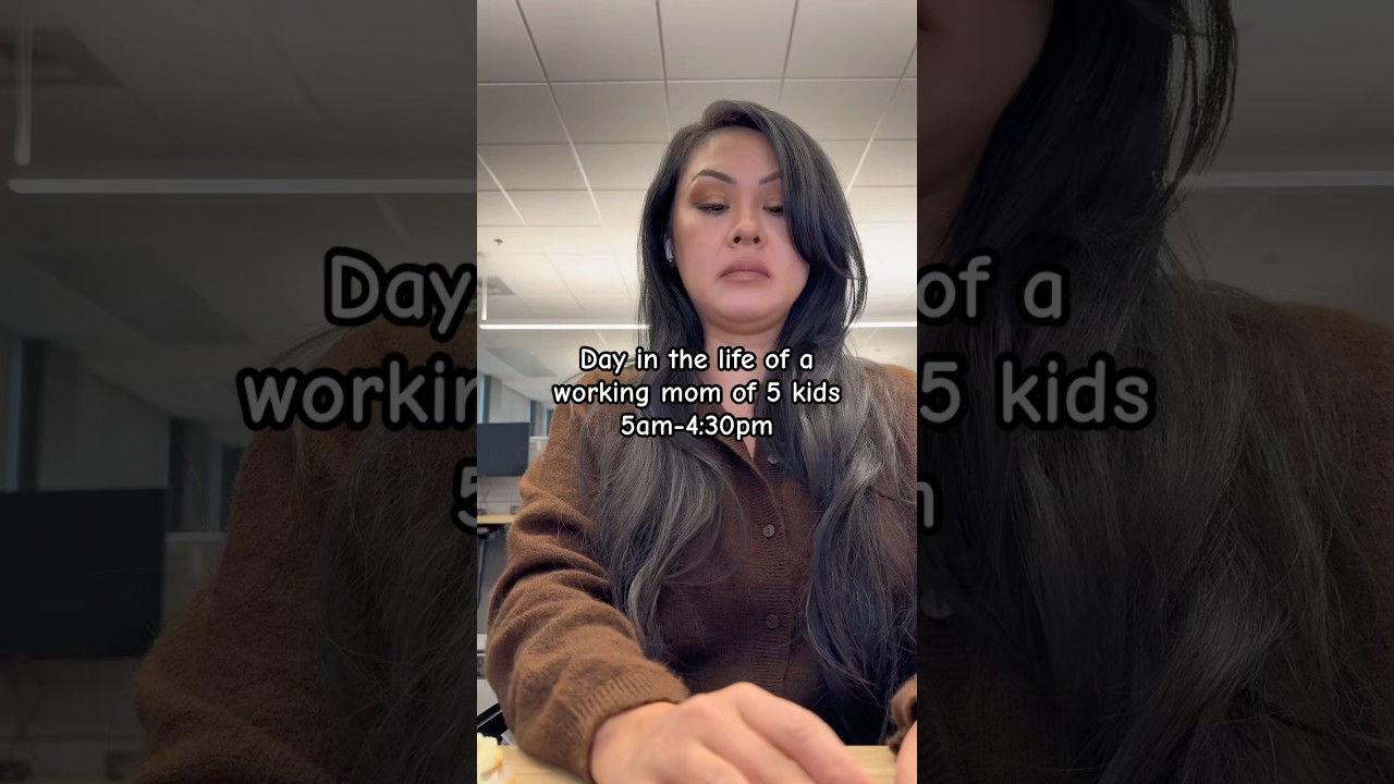 A day in my life as a working mom with 5 kids ages 5 and under.