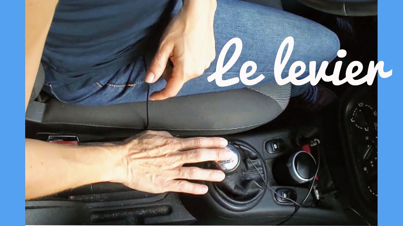 Manipulation du levier