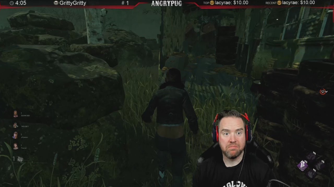 ANGRYPUG Makes A Rank 3 Huntress Sad - Dead By Daylight