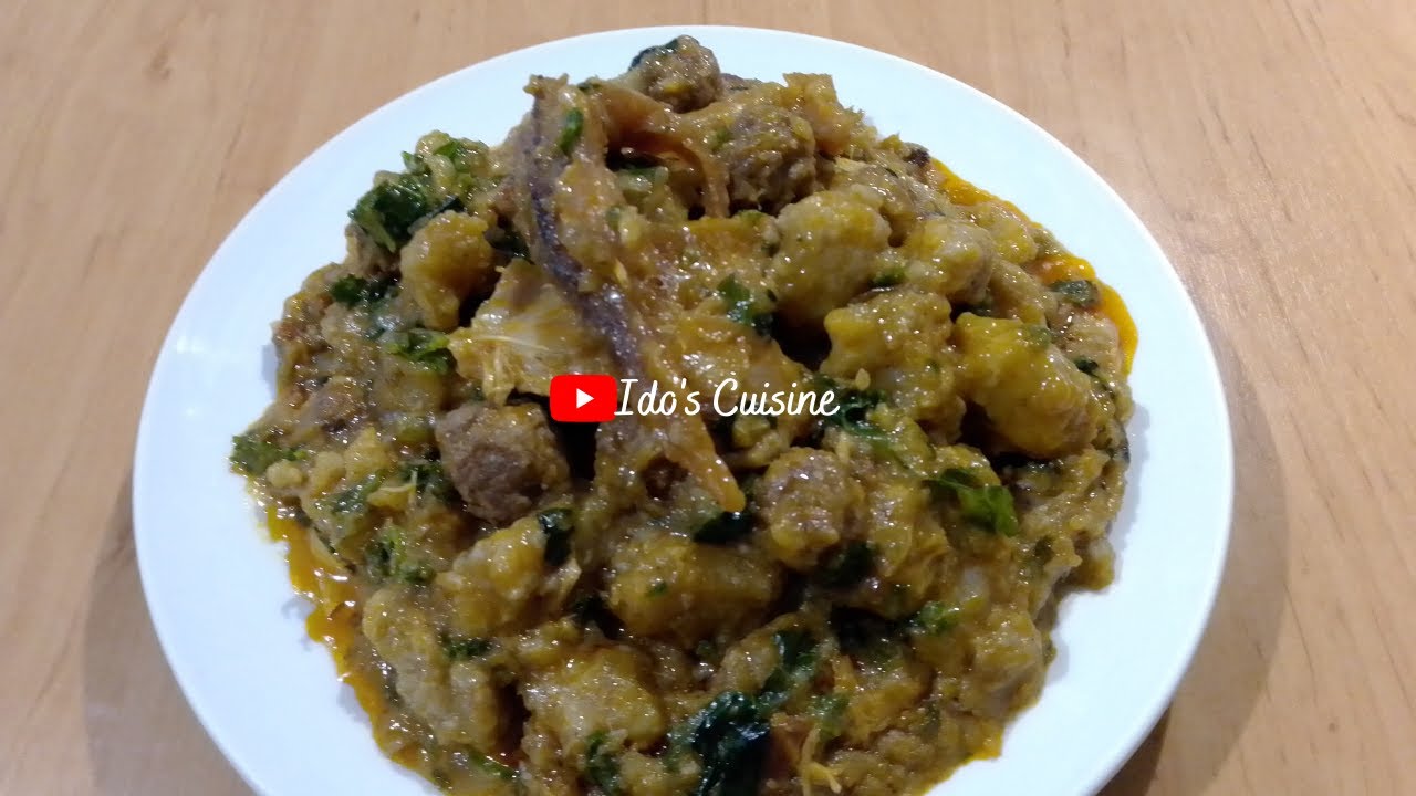 OTO MBORO/Unripe Banana Porridge/Akwa Ibom Food