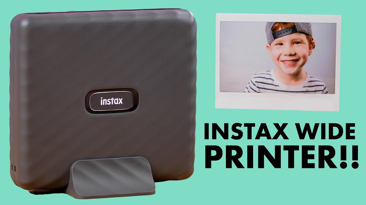 Широкоформатный принтер Fuji Instax Link — первый широкоформатный принтер Instax!